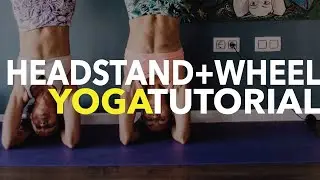 Advance your headstand with a yoga wheel -  Free Tutorial