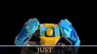 A stop motion silly billy out of lego (seizure warning)