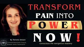 Transform Pain Into Power Now!!! #TransformPainIntoPower #personalgrowth #podcast #consciousliving