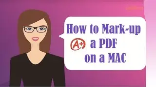 PDF markup  - How to annotate a PDF on a Mac or  Marking Up And Adding Comments To PDF Documents