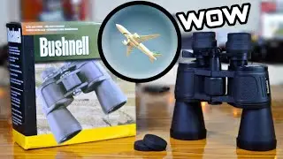 Bushnell Binoculars 10X Zoom 70X70 Unboxing and Review (Urdu/Hindi)