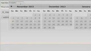 Creating a Basic Calendar using jQueryUI's Datepicker