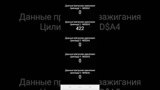 множественные пропуски 2 цилиндр
