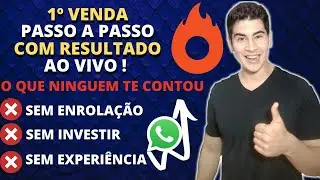 Como Fazer a Primeira Venda Ao Vivo Ainda Hoje: AFILIADO[ HOTMART,  MONETIZZE] em menos de 24 horas!