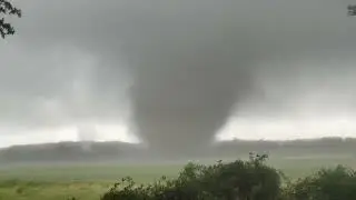 MONSTER TORNADO Newton Georgia Dominator 3 inside at birth!