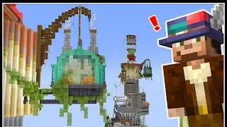 Hermitcraft 9 Ep 29:  Building Up Hermitopia!