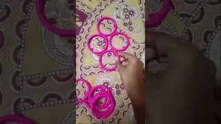 wall hanging ✨🥰#wallhanging #craftideas #craft #like #comment #subscribe