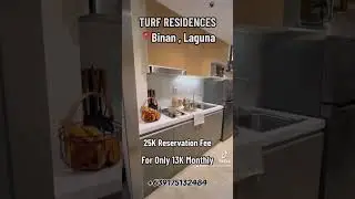 FIRST SMDC CONDO IN BIÑAN LAGUNA. AS LOW AS 13K MONTHLY. Message us for more details.
