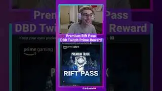 FREE Premium Rift Pass - DBD Twitch Prime Reward