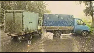 Хлебный фургон врезался в «Газель»