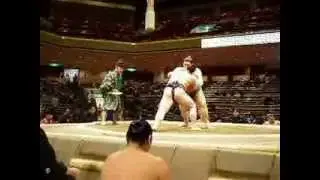 2009 Hatsu Basho Day 1 Wakaizumi -v- Teraoho