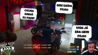 FUGA DA ROCAM TERMINA ABRAÇADO COM O POSTE - GTA RP