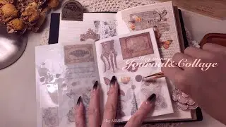 [ASMR] I knew exactly how it was going to end yet it still hurt | #asmr #journal #scrapbook #collage