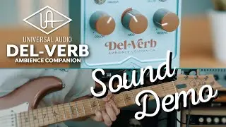UAFX - Del-Verb // Sound  Demo (no talking)