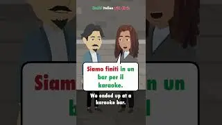 Learn Italian: What happened last night?