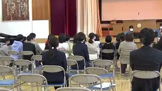 2022.3.17 小学校体育館でエルガー｢愛の挨拶」