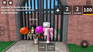 1v1 with @lushco in Murder Mystery 2!
