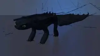 Night Fury Shake - Animation Test