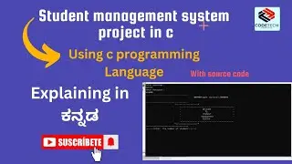 Student management system project in c programming language with source code 