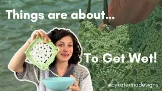 Testing Raffia Paper Yarn: What Happens When It Gets Wet?