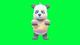 Orange Panda 3D Dance | 3D Dance in Stumble Guys | Rishav Playz