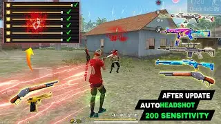 Free Fire Headshot Setting 2024 ⚡ Best Sensitivity Settings ⚙️| Sensitivity + Hud Settings Free Fire