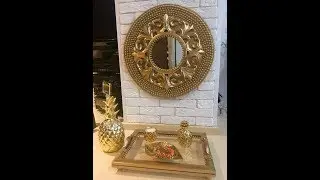 2 варианта переделки зеркала из Фикс прайс💫