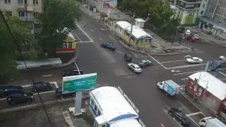 "ЗЛОВЕЩИЙ"перекресток"  г.Караганда пересечение Н.Абдирова-Ерубаева  16.07.2016