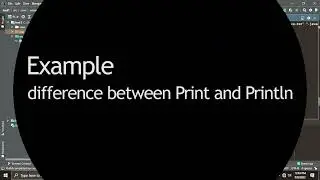 Display output with print function in java.