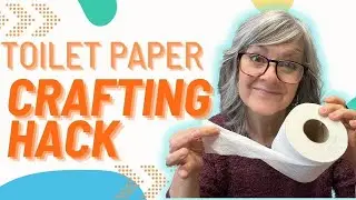 DIY Paper Embossing with Toilet Paper – Easy Craft Trick