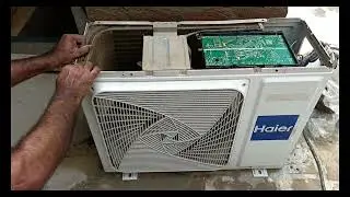 How To Open Haier AC Outdoor Front Cover || 4K Video