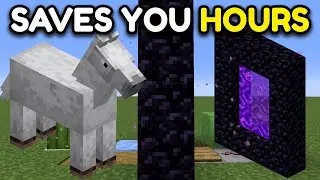 Horses will save you HOURS in Minecraft 1.21 (Proof of Concept)