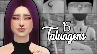 TOUR PELAS MINHAS TATUAGENS - The sims 4