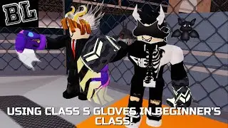 Playing with CLASS S Gloves in CLASS C! | Roblox Boxing League