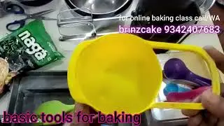 Basic Tools for baking