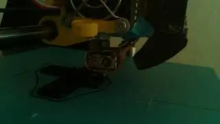 AntiVibration Feet (MiddleRFeet) 3D Printing Timelapse