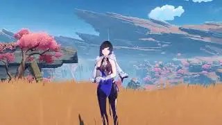 YELAN Gameplay & Idle Animations - Genshin Impact