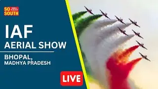 IAF Aerial Display at Bhopal, Madhya Pradesh | LIVE | AIR SHOW | Air Force Day