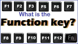 ফানসান কি এর ব্যবহার Use of function key F1, F2 ... F12, Fn 