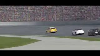 Sending it down Indianapolis speedway