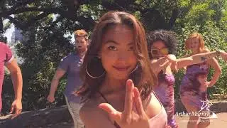 Professional Salsa Performance in Golden Gate Park