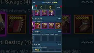 RAID SHADOW LEGENDS:RONDA ROUSY!!