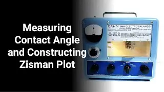 Measuring Contact Angle and Constructing Zisman Plot [Surface and Colloid Science]