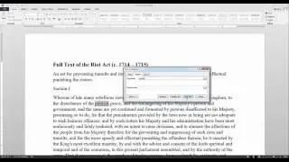 Find and Replace in Word 2013 for PC