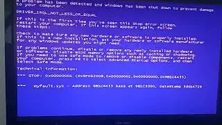 BSOD rage (video) has BSOD (Tiny7)