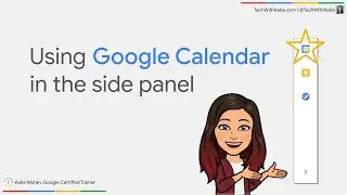 Using the Google Calendar app in the side panel