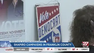Josh Shapiro makes campaign stop in Chambersburg