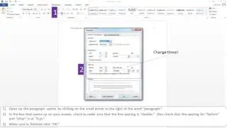 How to setup/adding/Insert a Header, Footer and Page Number in Microsoft Word 2013