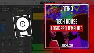 Latino - Tech House Logic Pro Template (Chris Lorenzo, HÄWK Style)