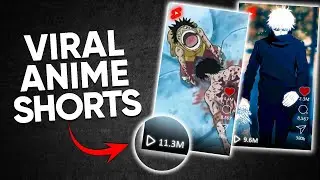 How to Create Viral Monetizable ANIME Shorts